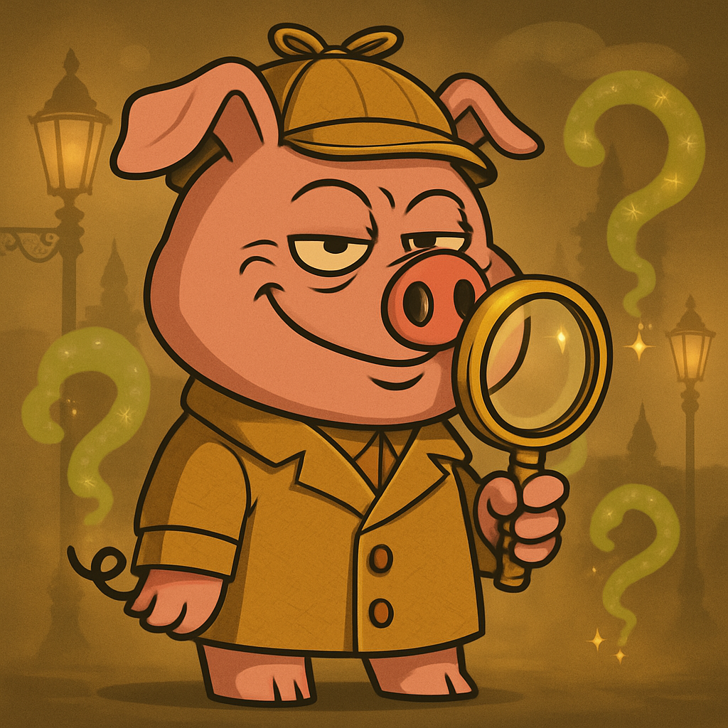 FartPig Golden Gas #38 NFT artwork