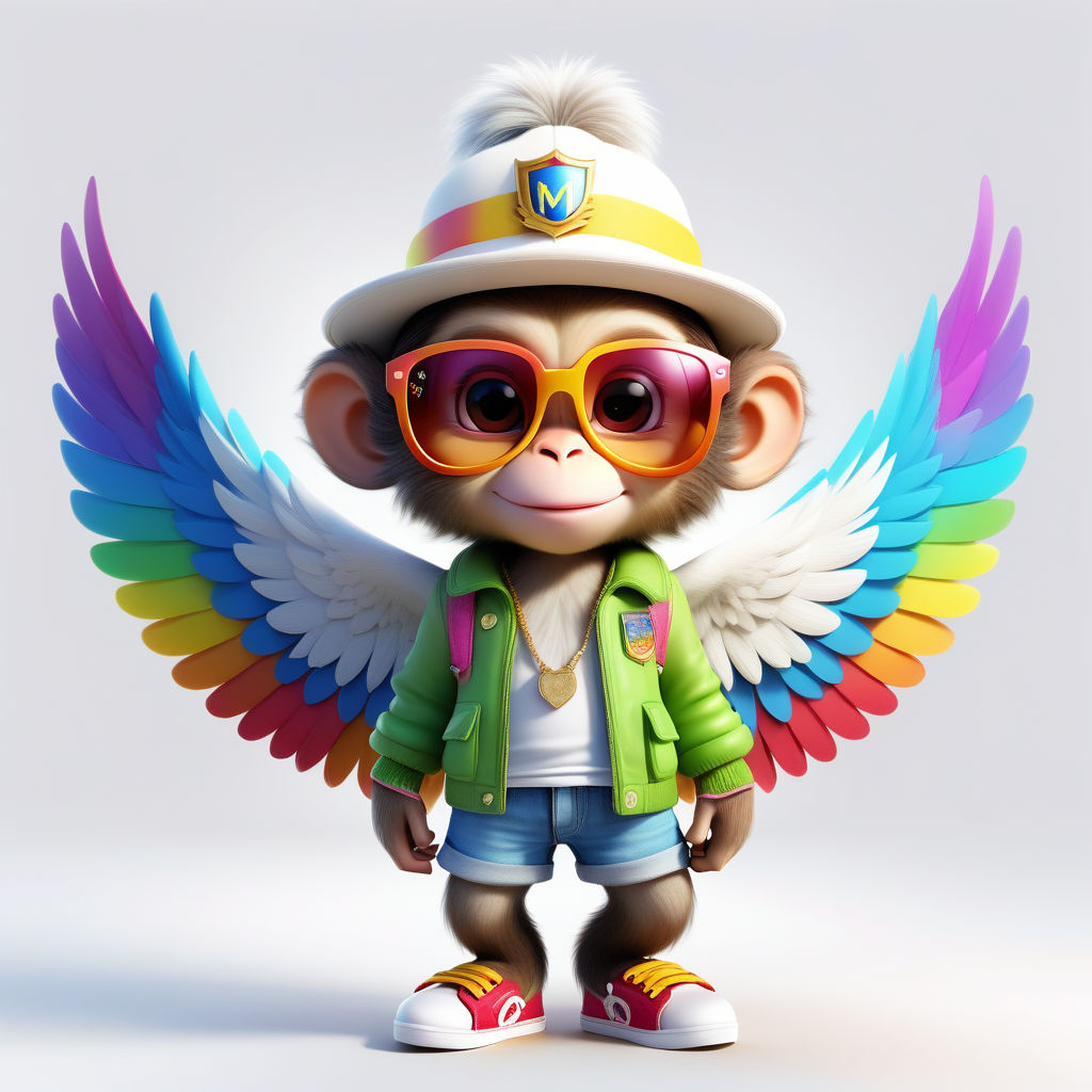 Satoshi monkey #10142 NFT artwork