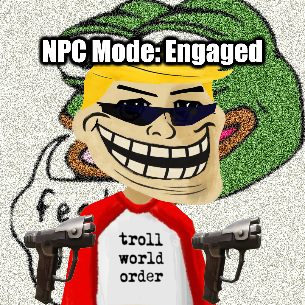 TROLL WORLD ORDER #21 NFT artwork