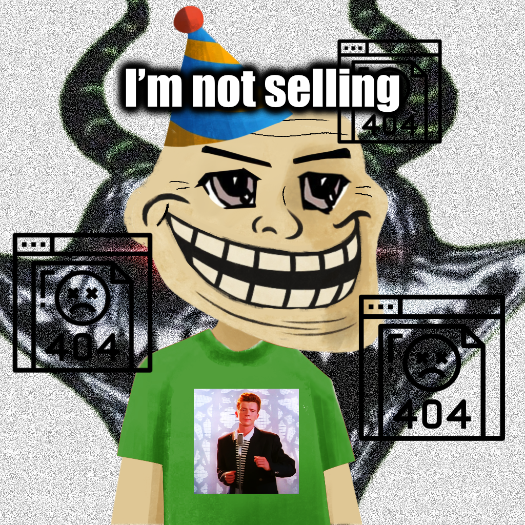 TROLL WORLD ORDER #6 NFT artwork