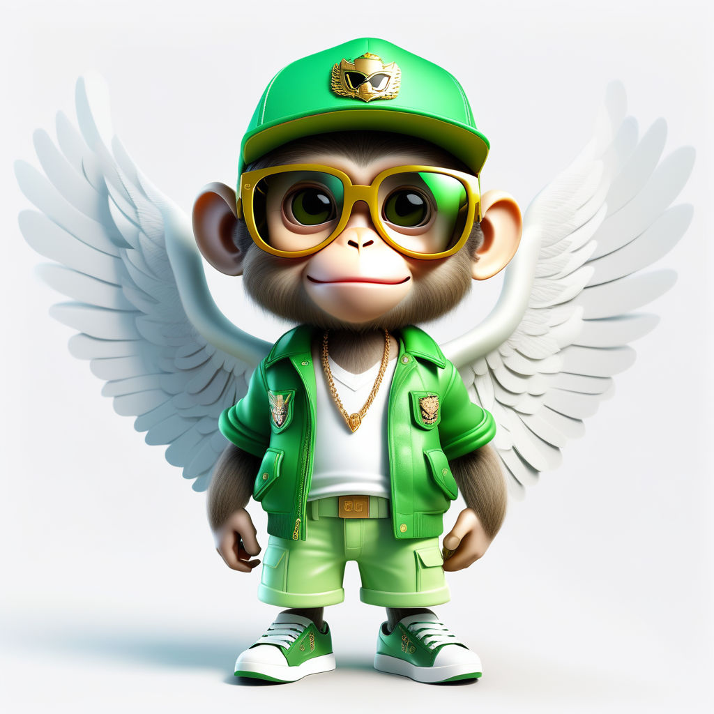 Satoshi monkey #00038 NFT artwork