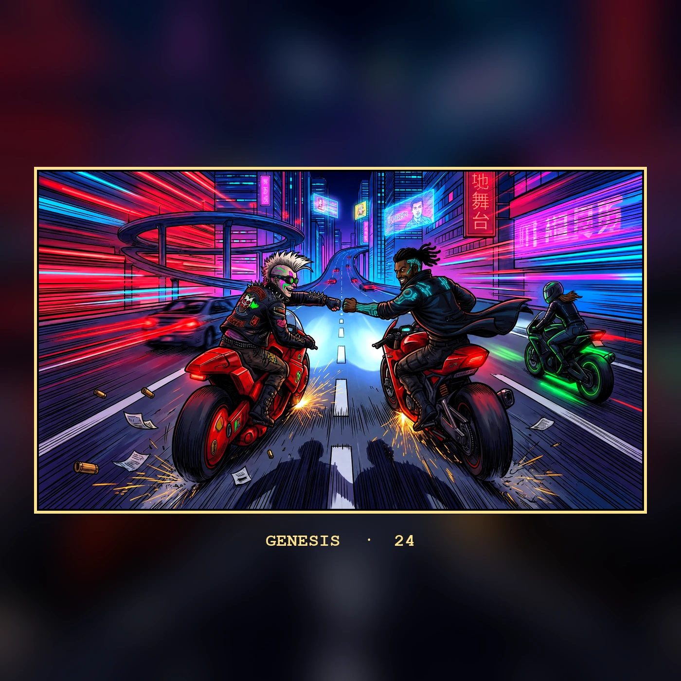 GENESIS 24 · YEKIRA NFT artwork