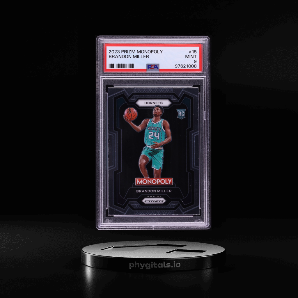 2023 Panini Prizm Monopoly Brand NFT artwork