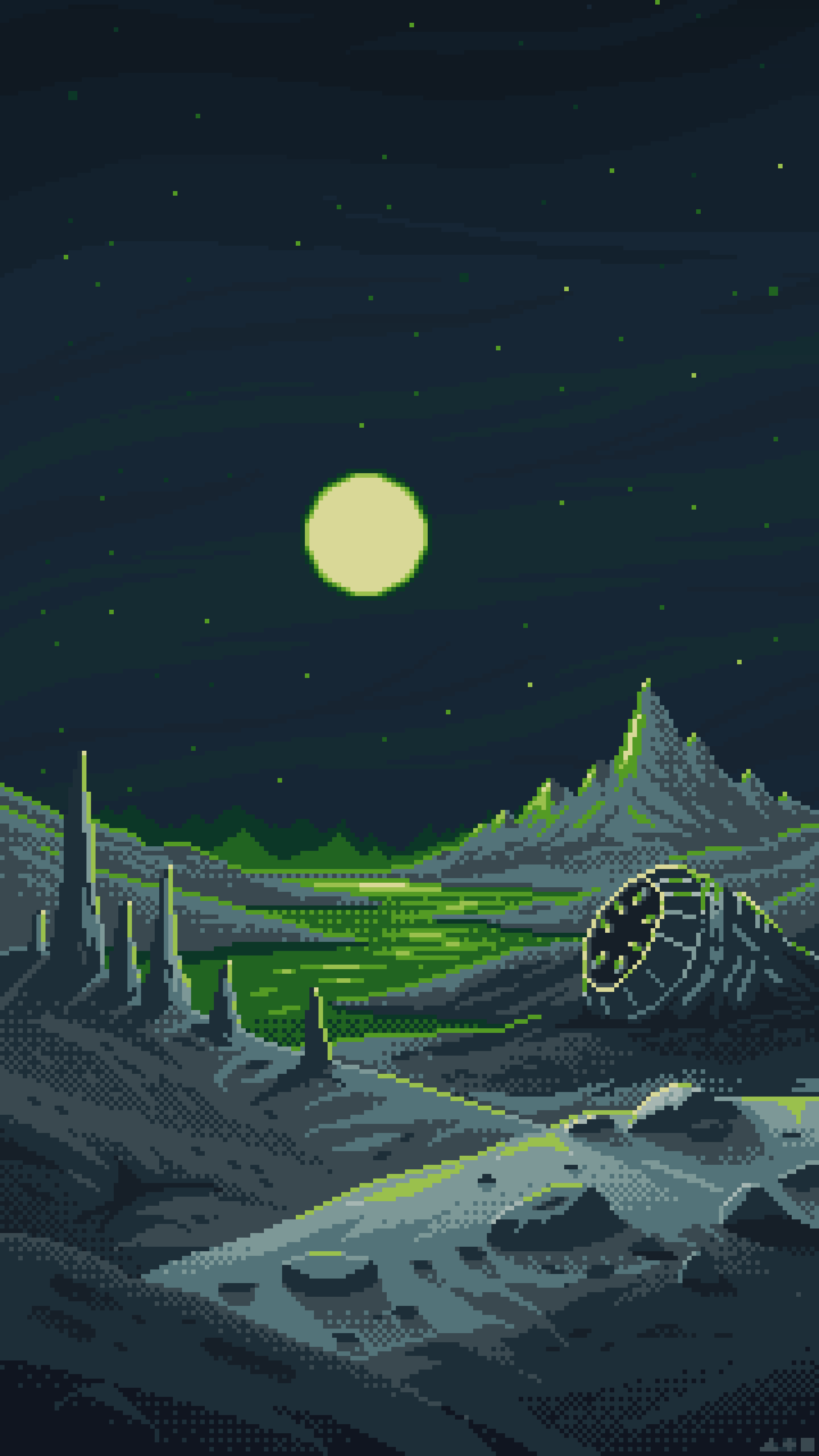 Unknown Planet NFT artwork