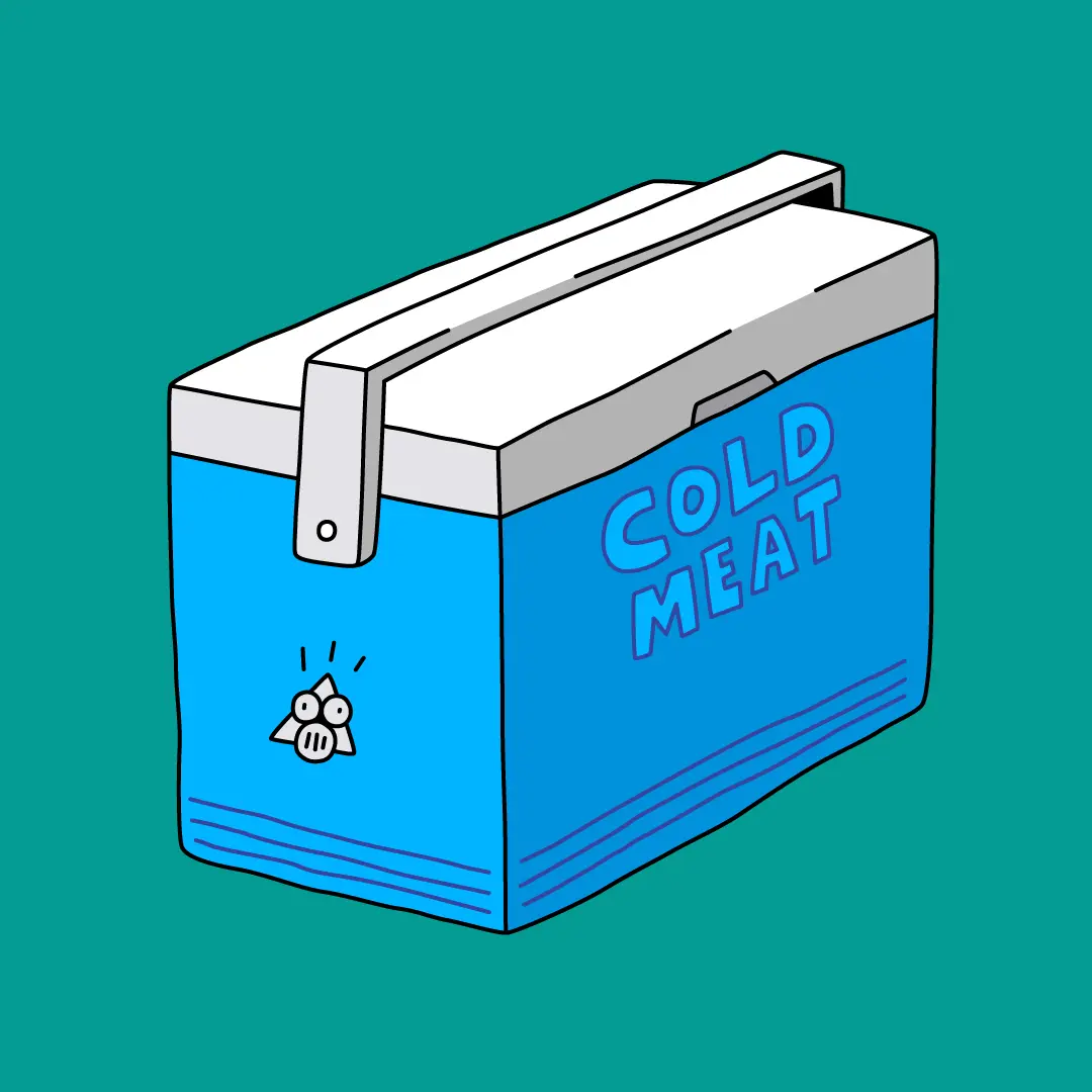 Meatbags: Geocache NFT artwork