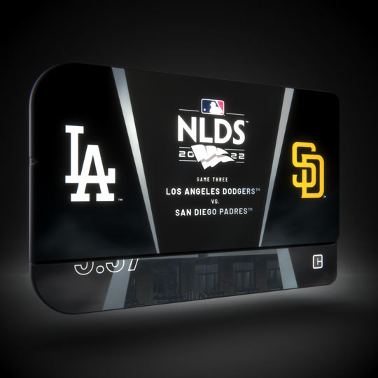 Los Angeles Dodgers at San 3225 NFT artwork