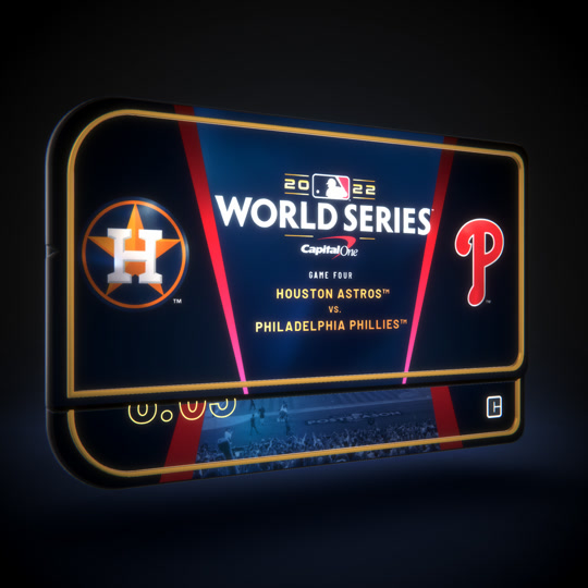 2022 World Series Game 4 1549 NFT artwork