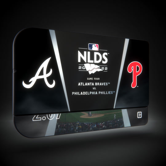 Atlanta Braves at 689 NFT artwork