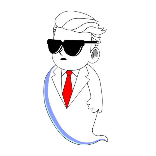 Wallstreetbooh NFT artwork