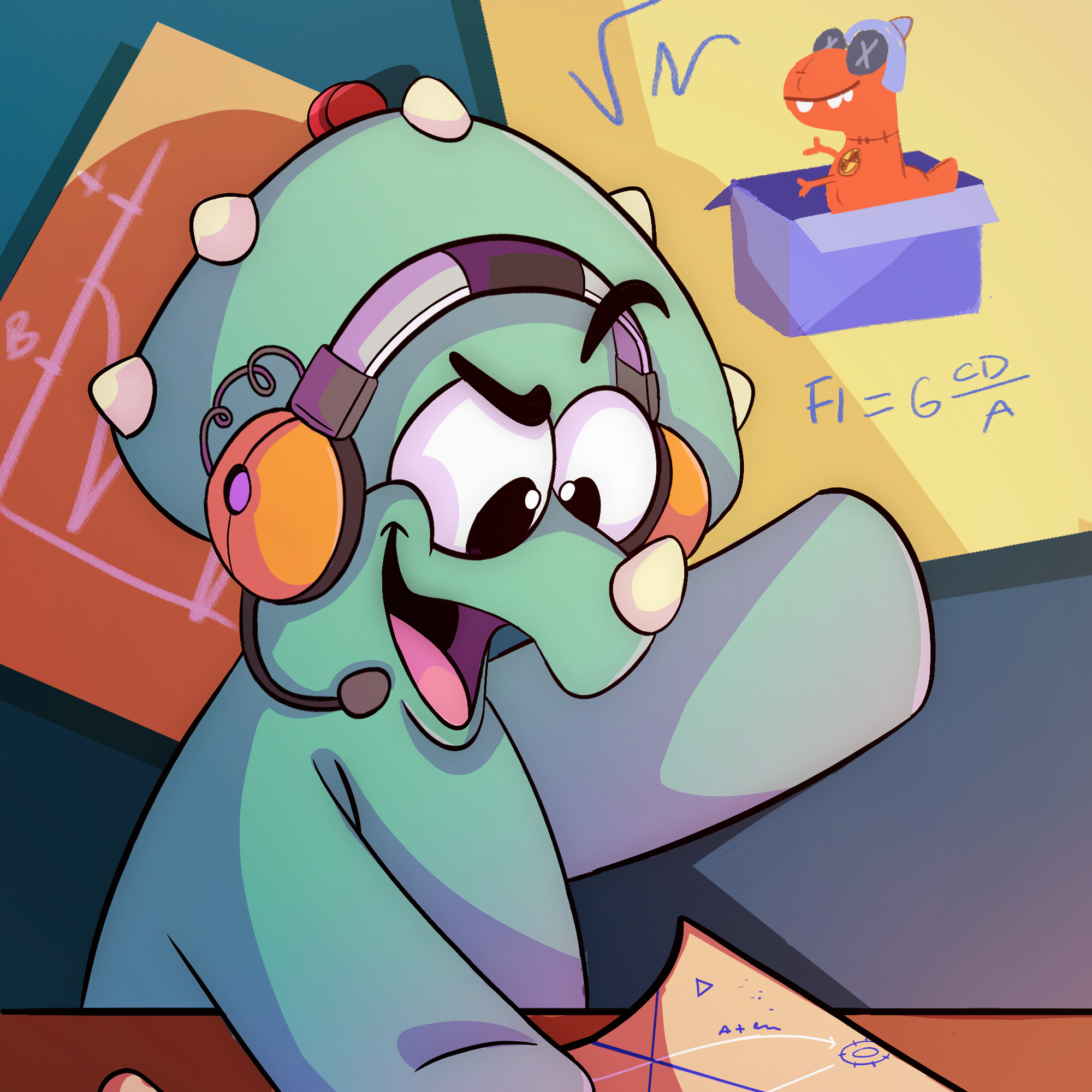 Trix, Flight Navigator #1294 NFT artwork