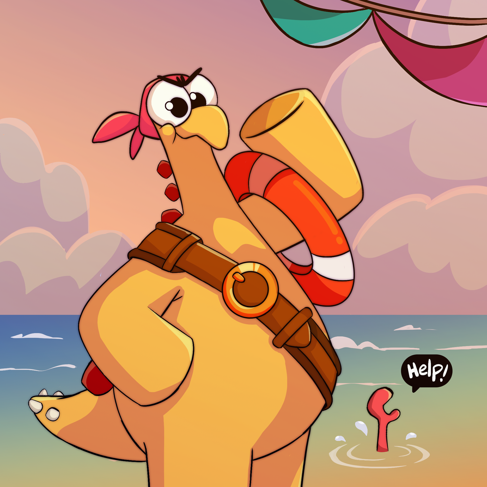 Milo, Loyal Sailor #821 NFT artwork
