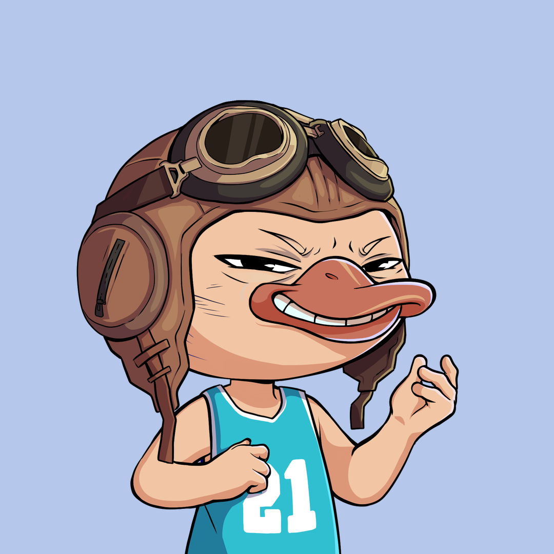 Quack Heads #1465 NFT artwork