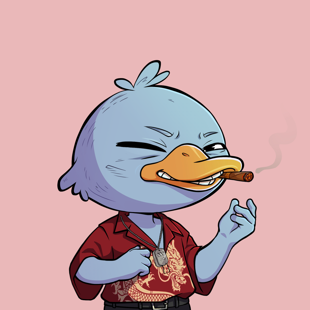 Quack Heads #1873 NFT artwork