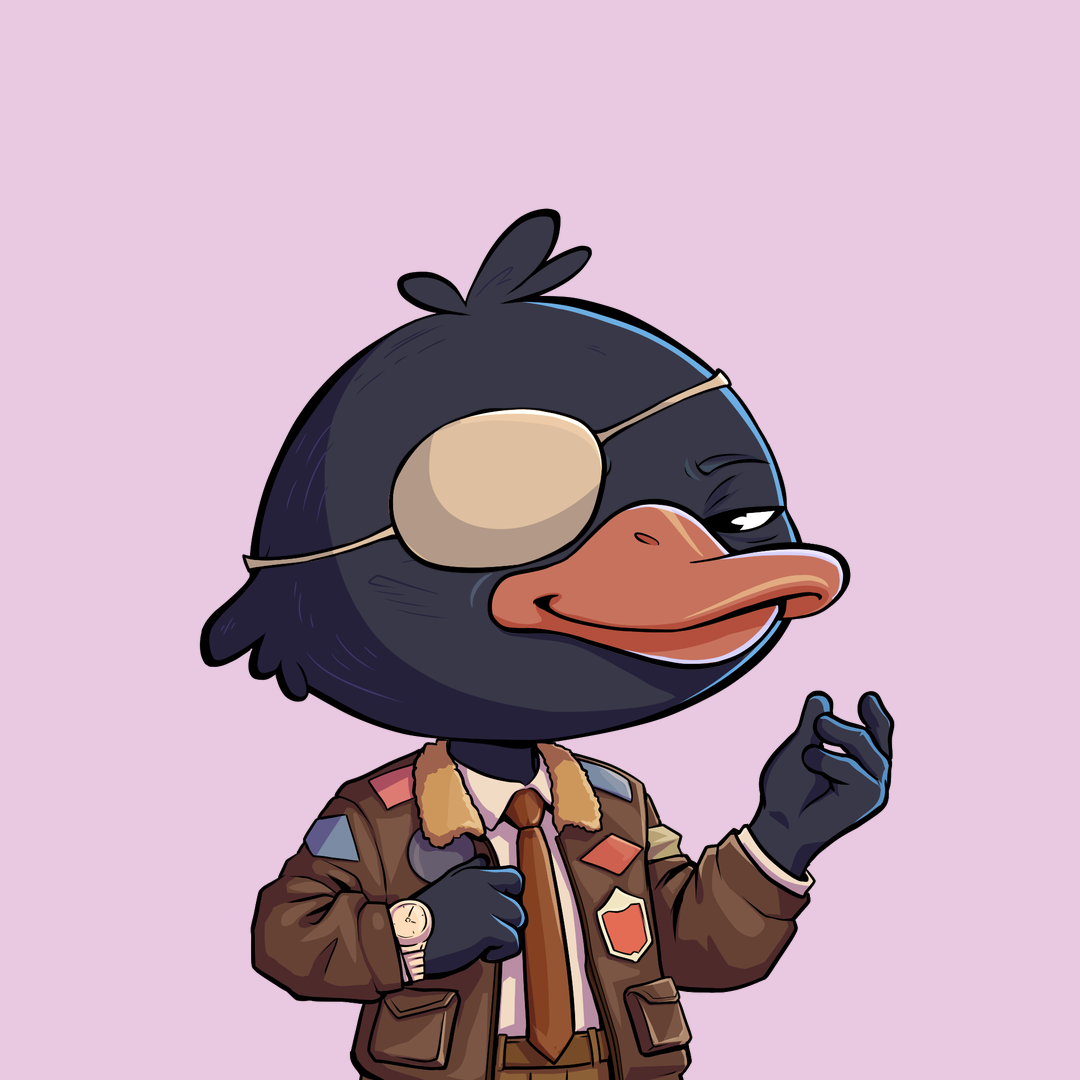 Quack Heads #208 NFT artwork