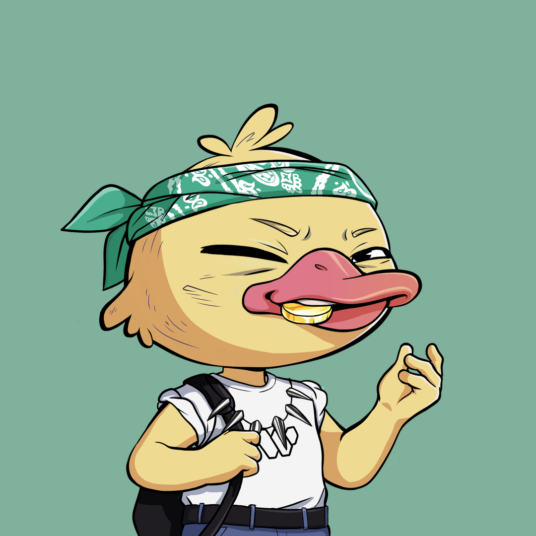 Quack Heads #231 NFT artwork
