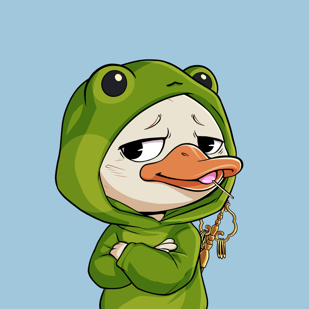 Quack Heads #851 NFT artwork