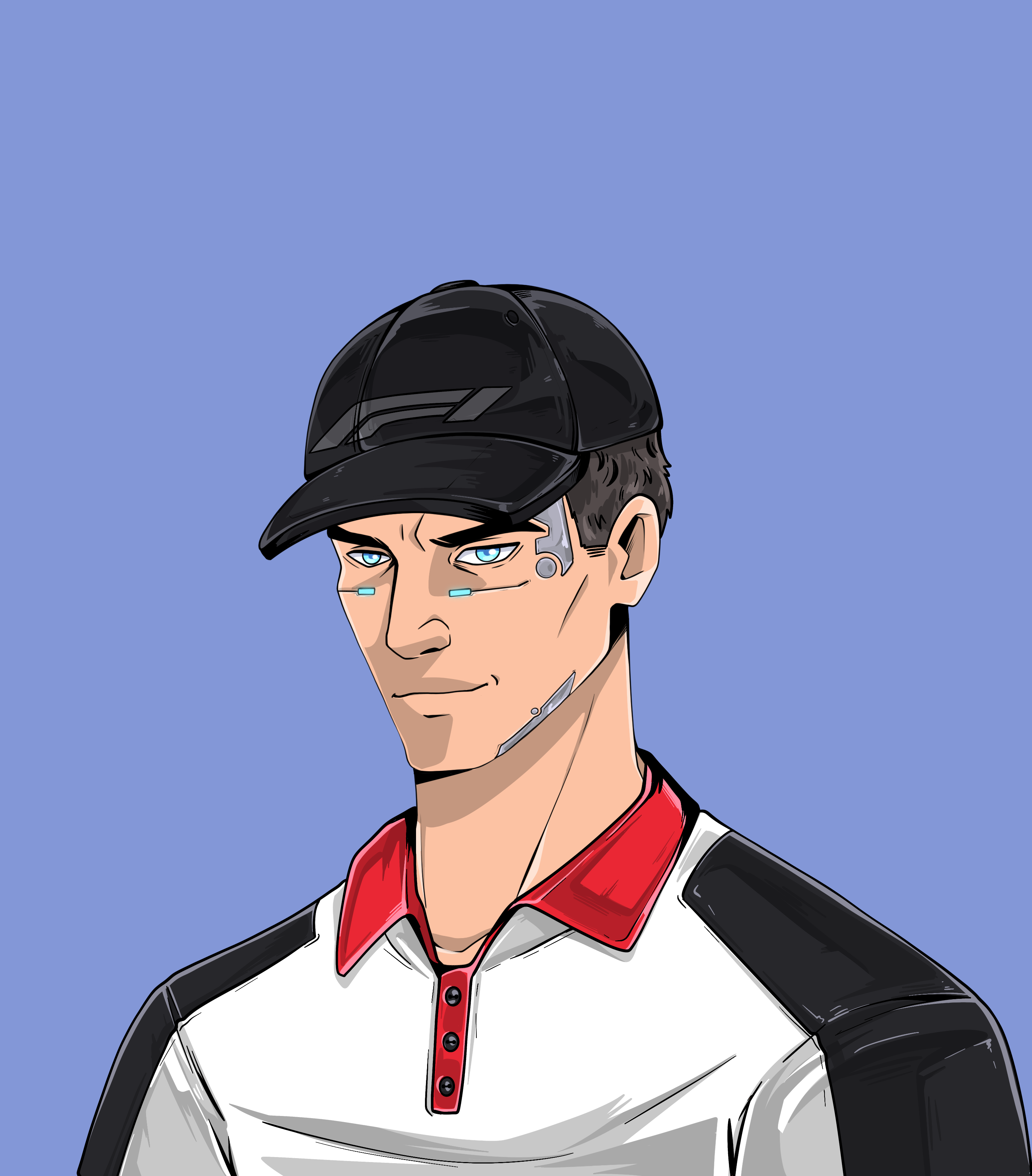 Meta Racing Pilots #1292 NFT artwork