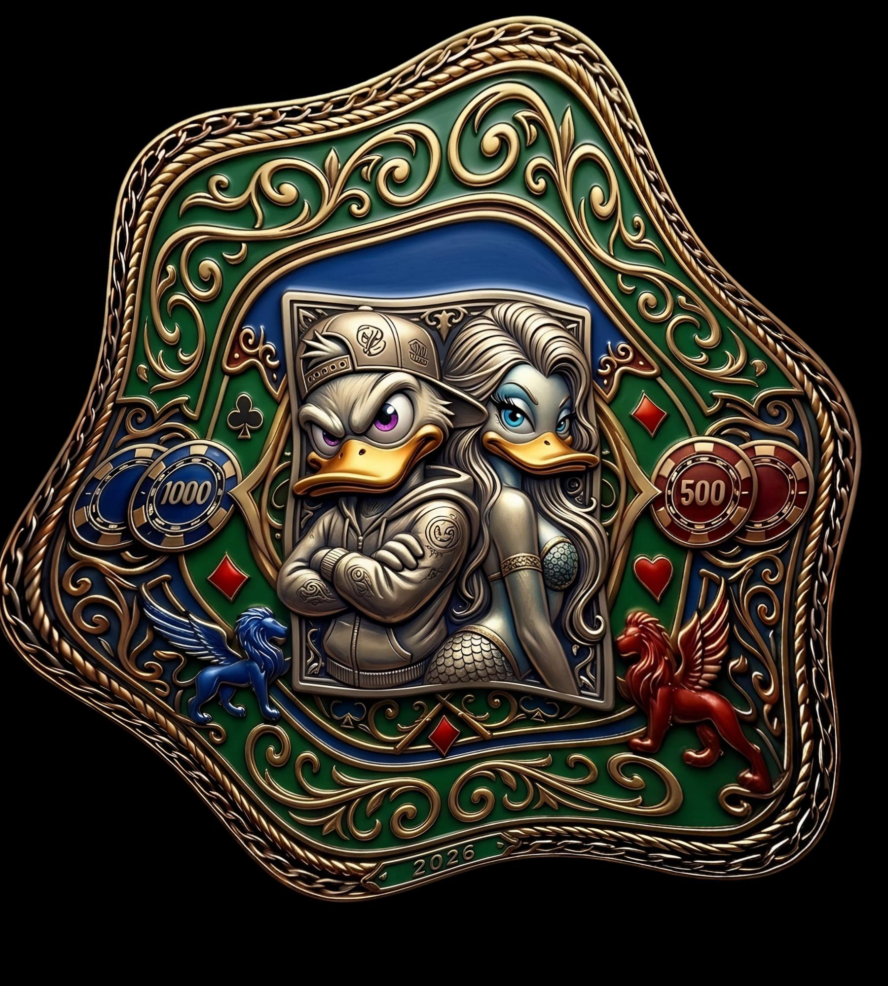 Quakey Collective Poker #167 NFT artwork