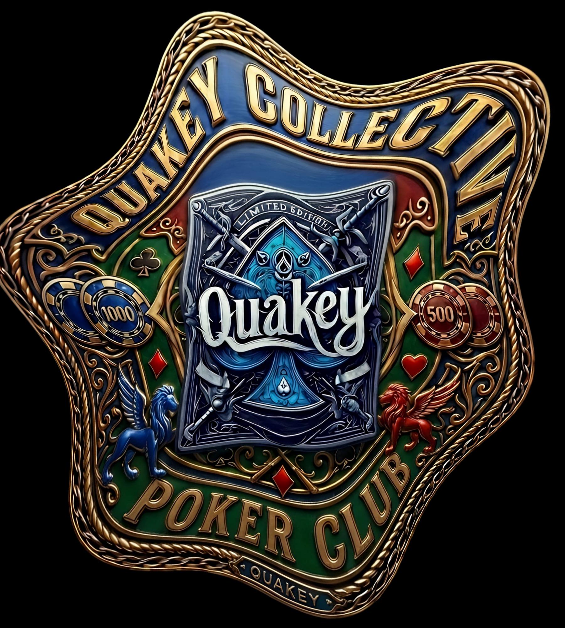 Quakey Collective Poker #191 NFT artwork
