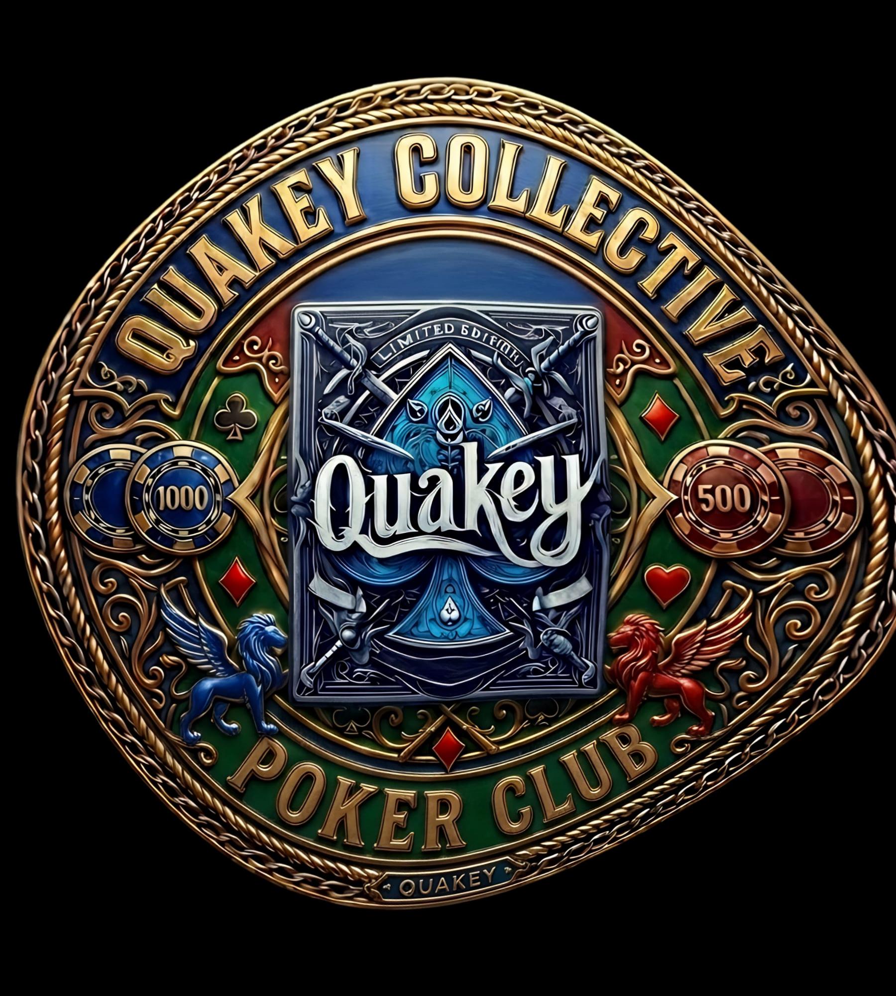 Quakey Collective Poker #198 NFT artwork