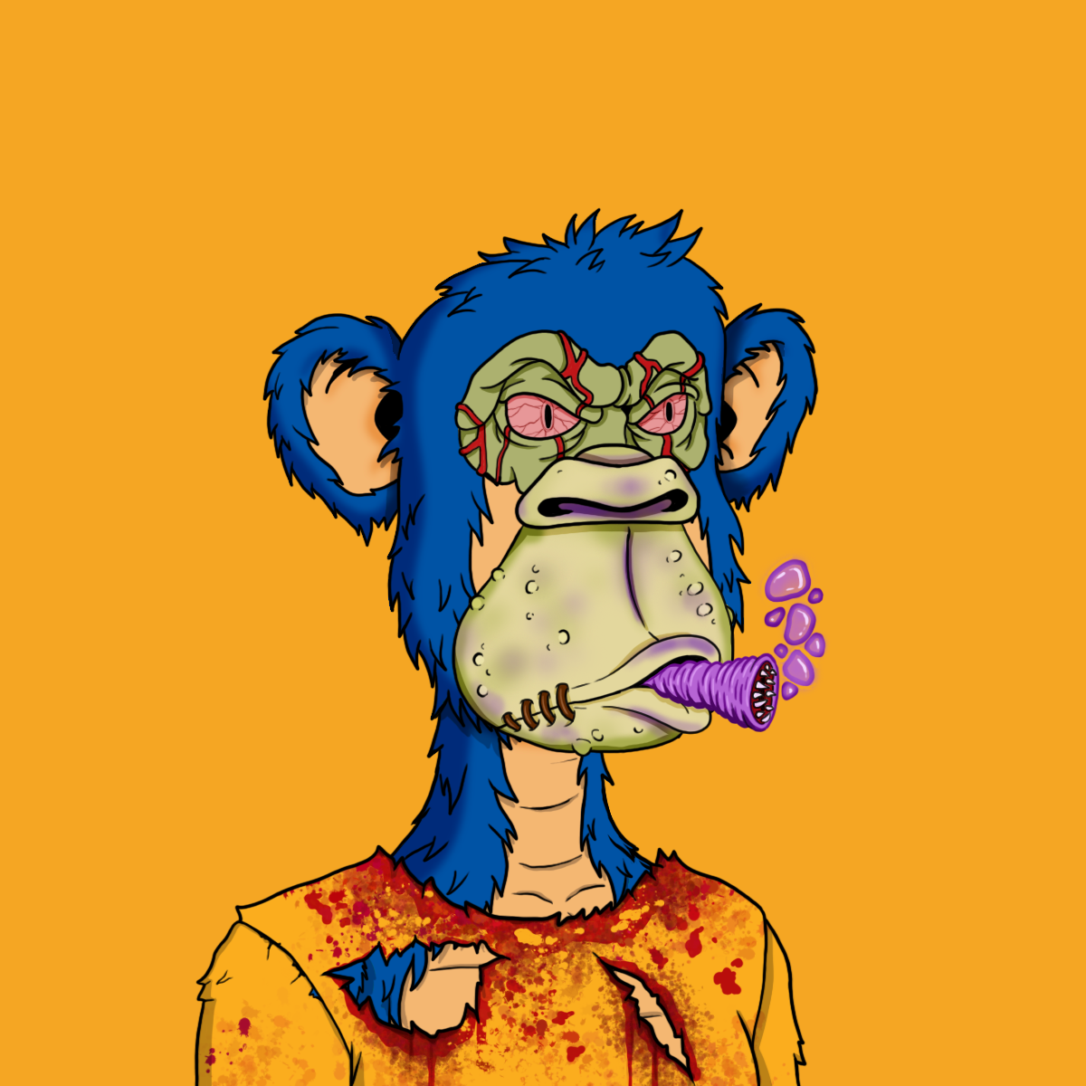 Mutant Ugly Ape Squad #1075