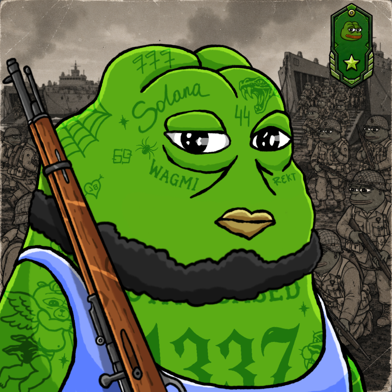 GROYPER #440 NFT artwork