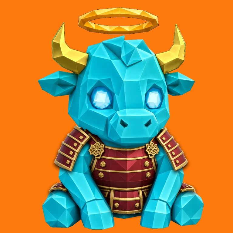 BabyBull #1405 NFT artwork