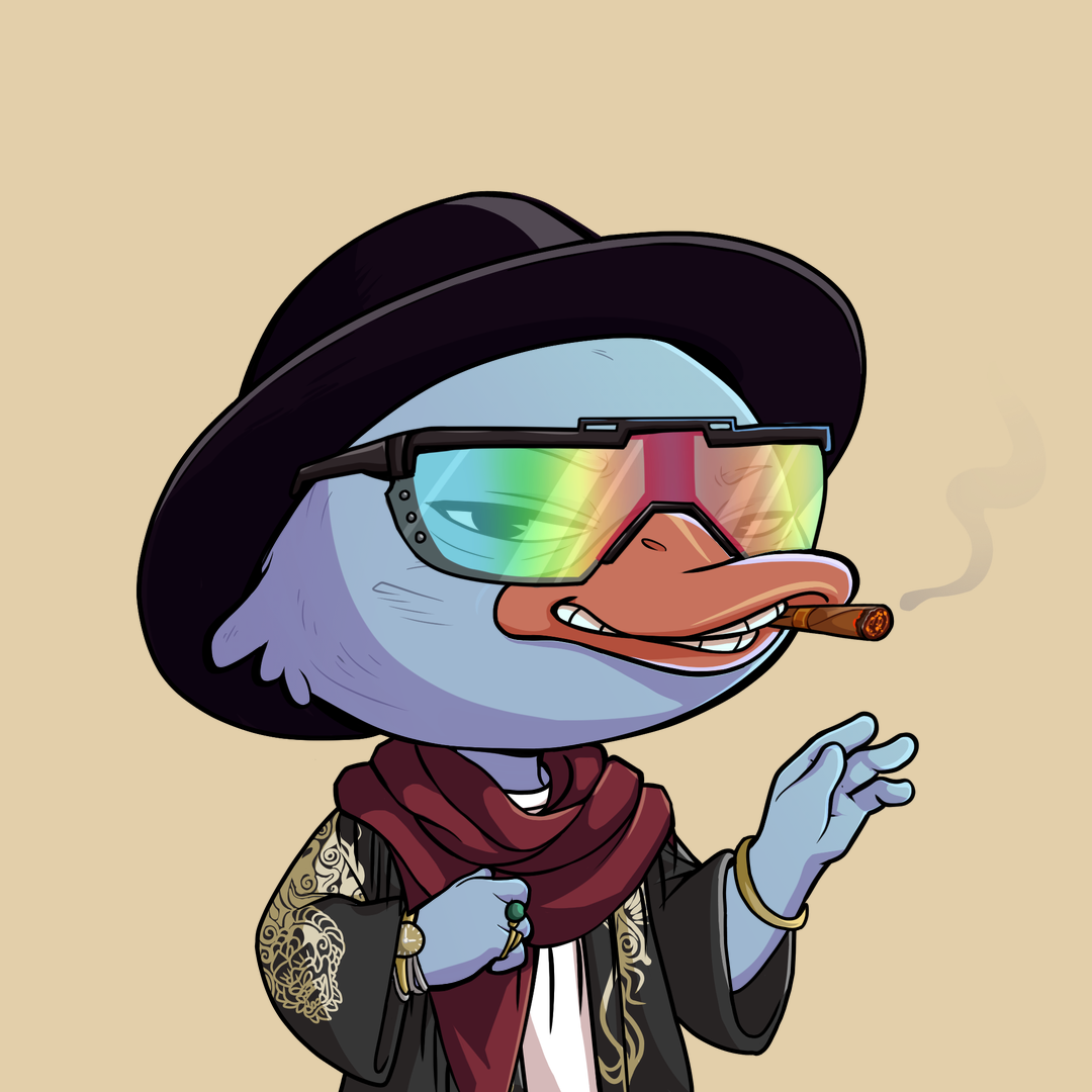 Quack Heads #1232 NFT artwork