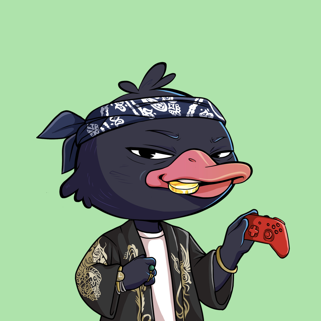 Quack Heads #594 NFT artwork