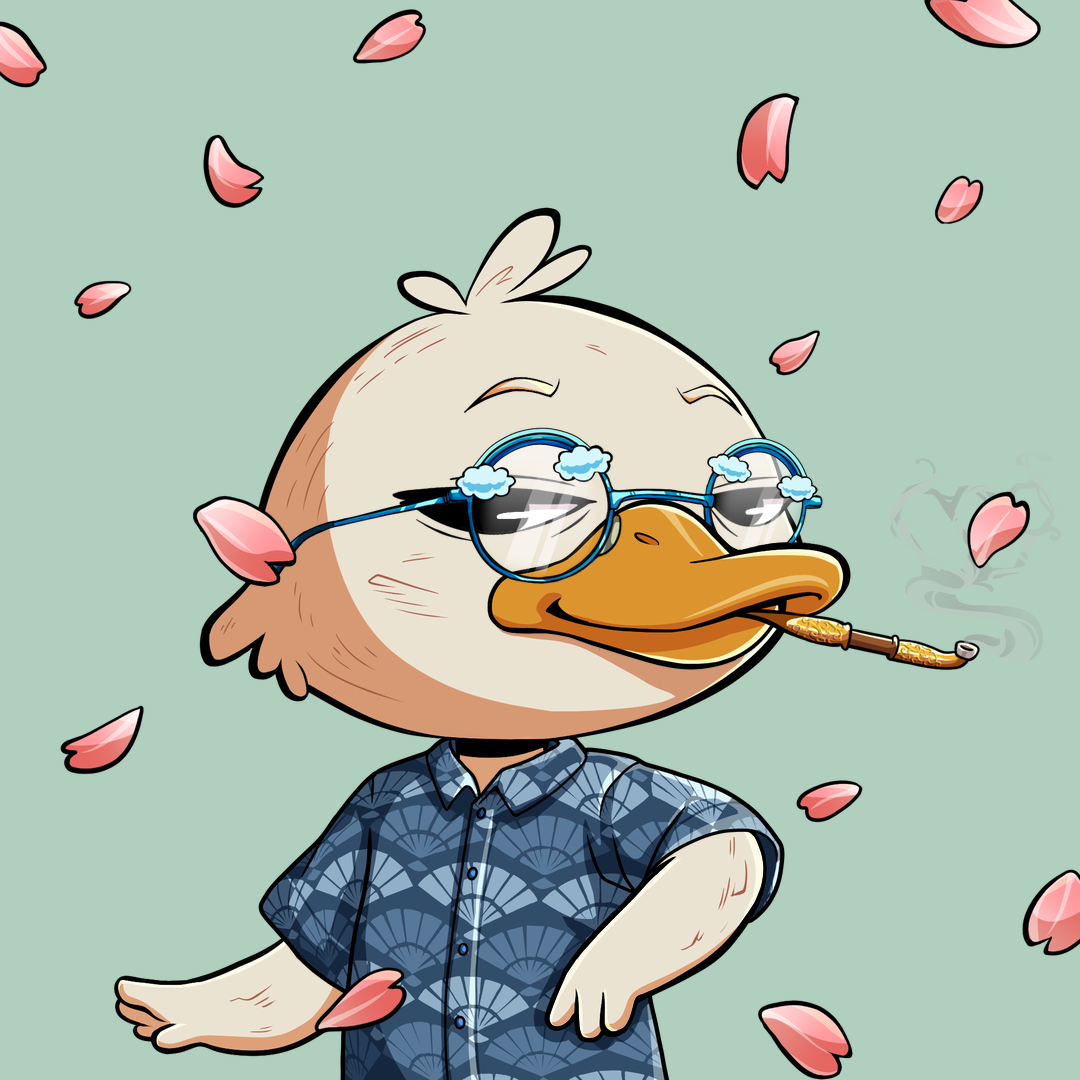 Quack Heads #619 NFT artwork