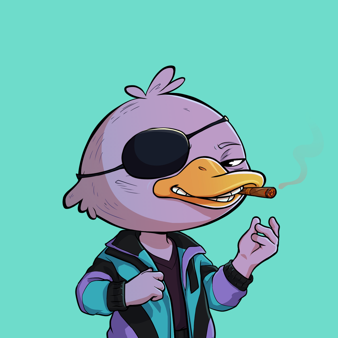Quack Heads #925 NFT artwork
