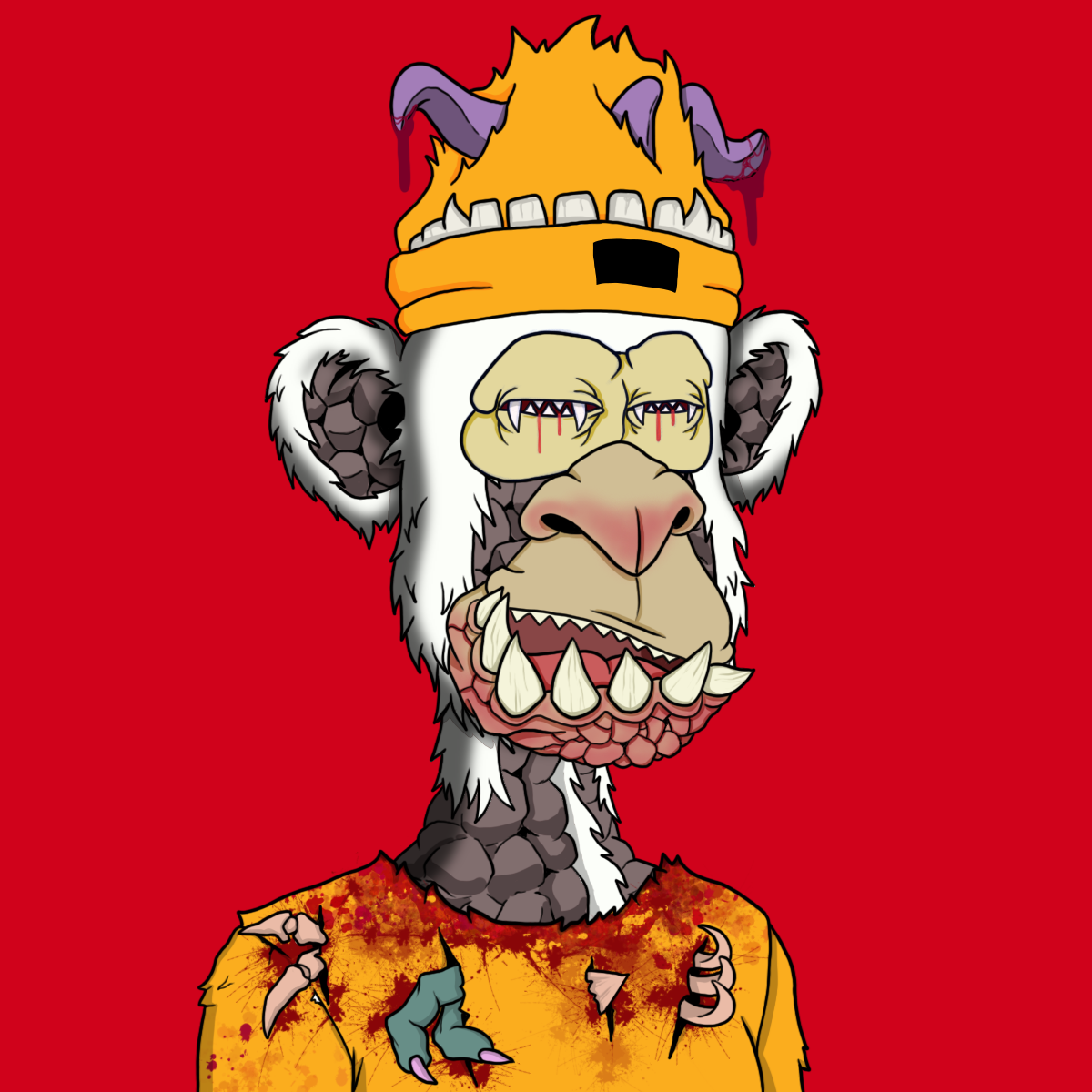 Mutant Ugly Ape Squad #322 NFT artwork