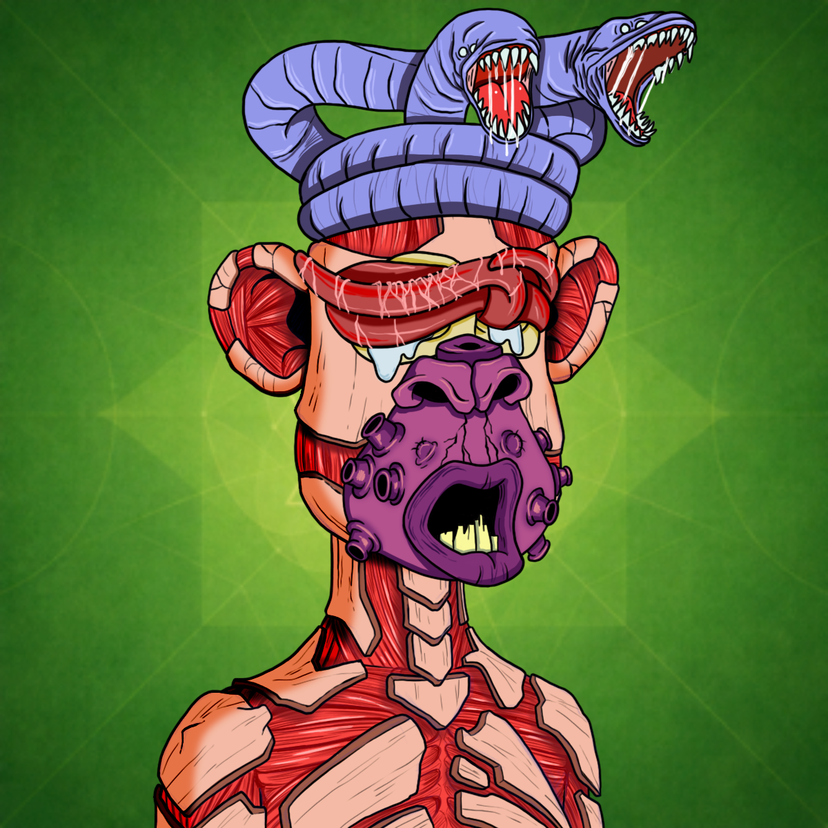 Mutant Ugly Ape Squad #575 NFT artwork