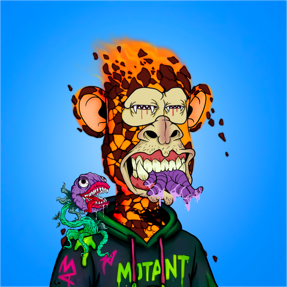 Mutant Ugly Ape Squad #613 NFT artwork
