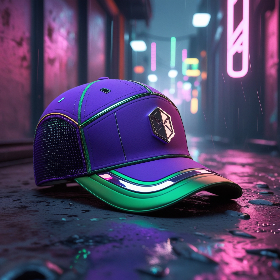Get zapped. Get rich Cap" NFT artwork
