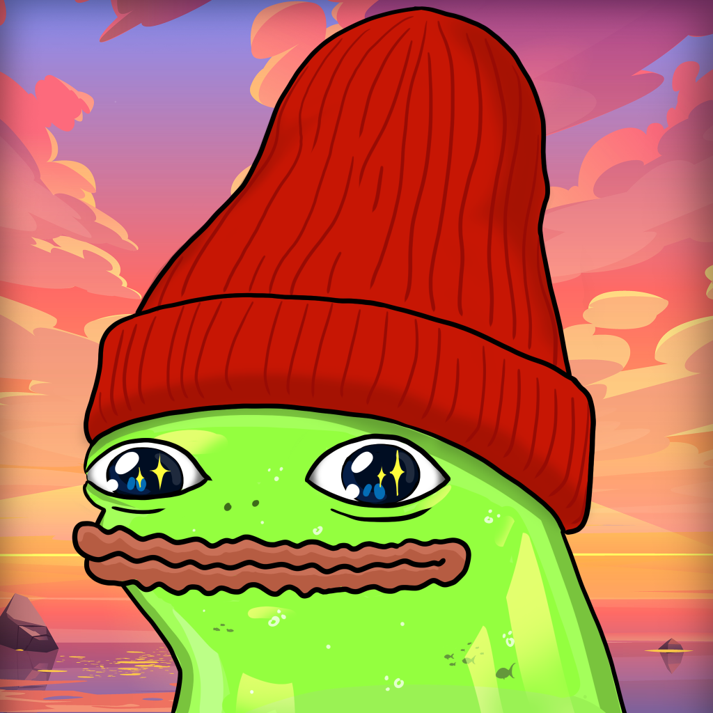 Pepe Wif Hat #22 NFT artwork