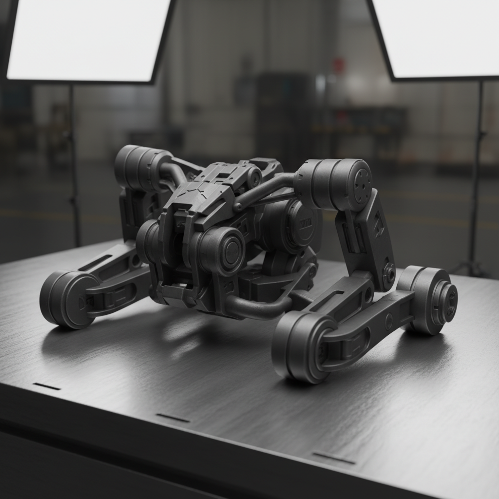 Cybernetic Endoskeleton Frame NFT artwork