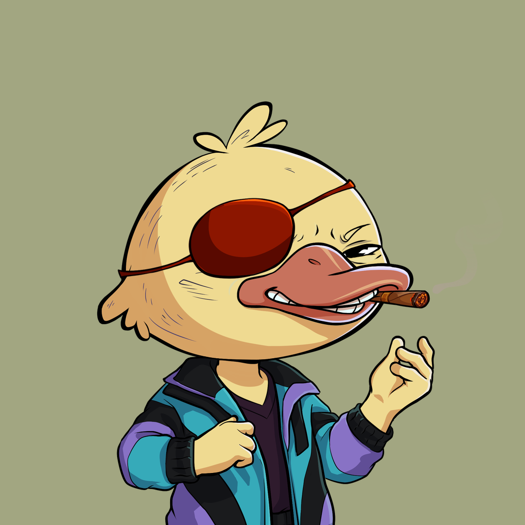 Quack Heads #217 NFT artwork