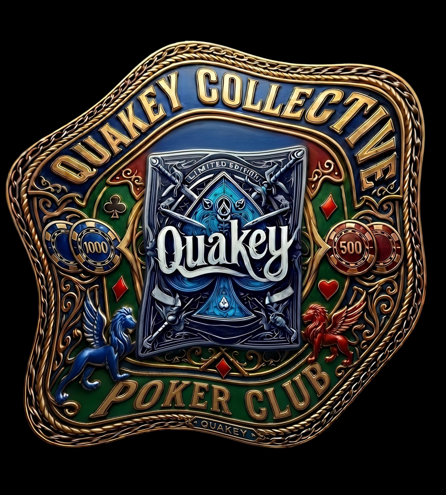 Quakey Collective Poker #187 NFT artwork