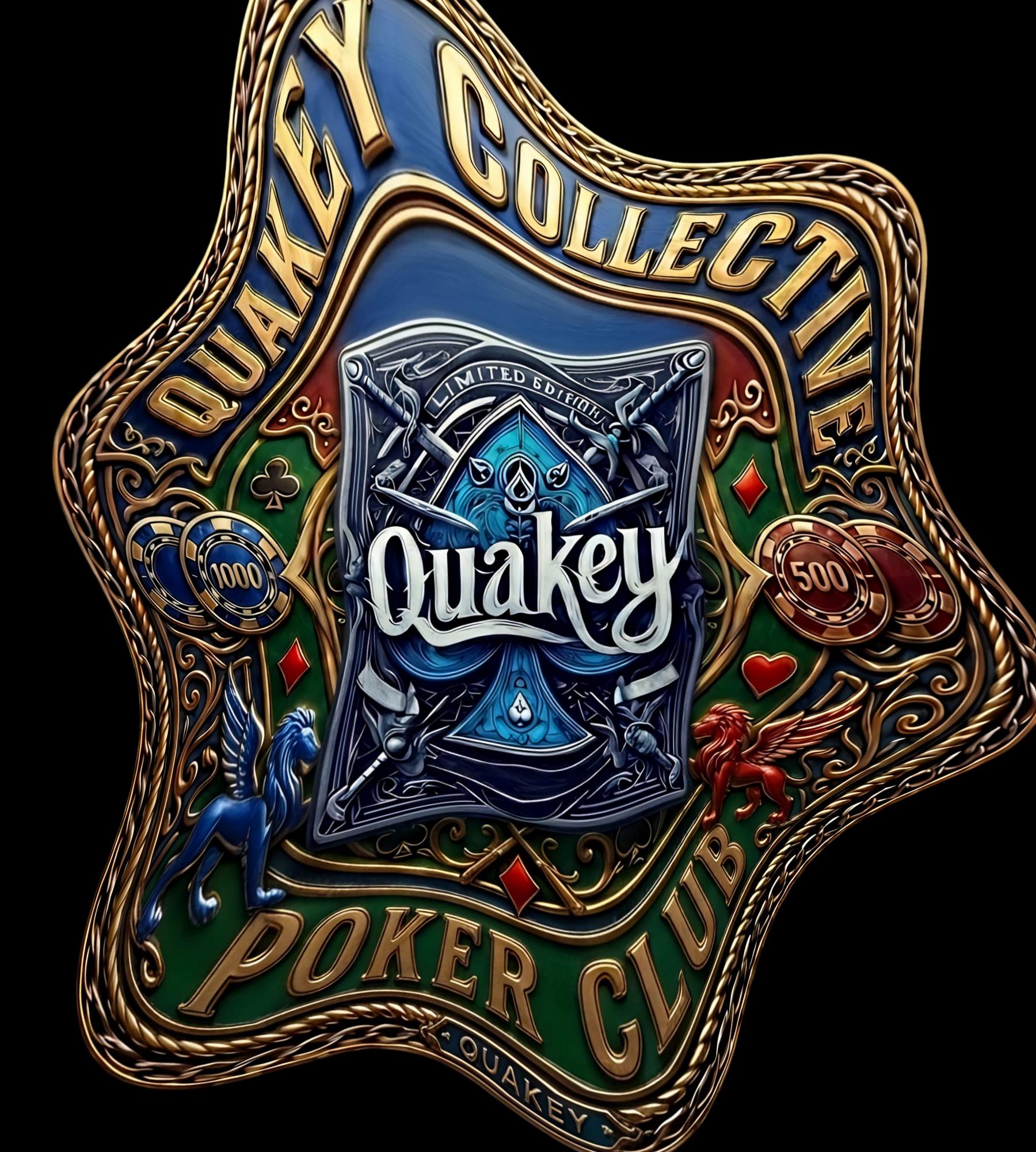 Quakey Collective Poker #196 NFT artwork
